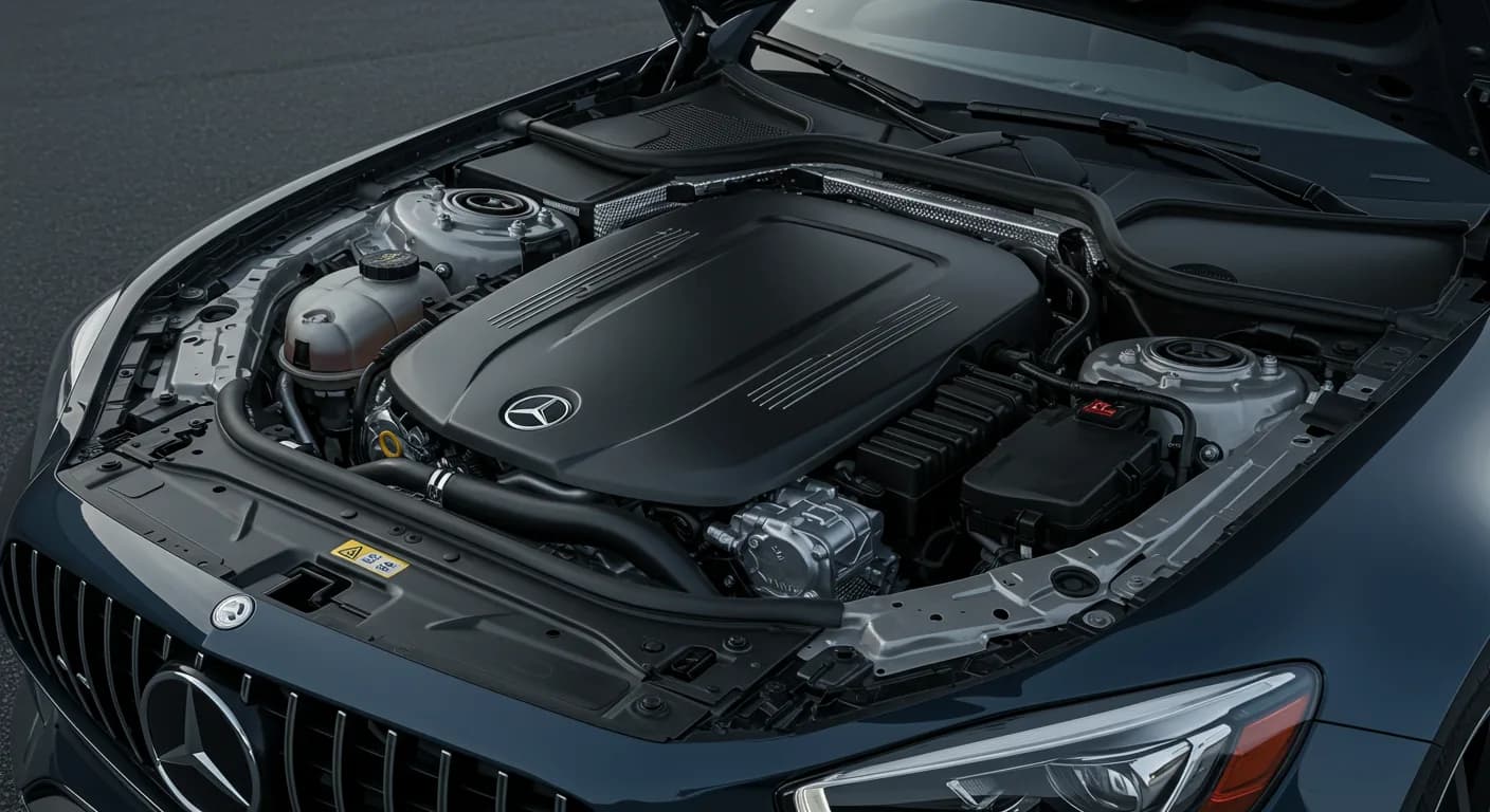 2021 Mercedes-Benz AMG GT — AMG GT oil level message
