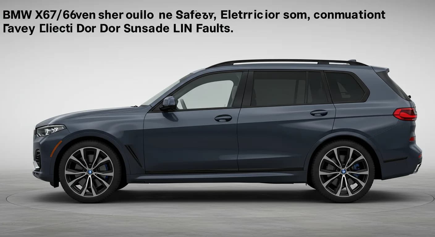 2021 BMW X7 — BMW X7 sunshade fault