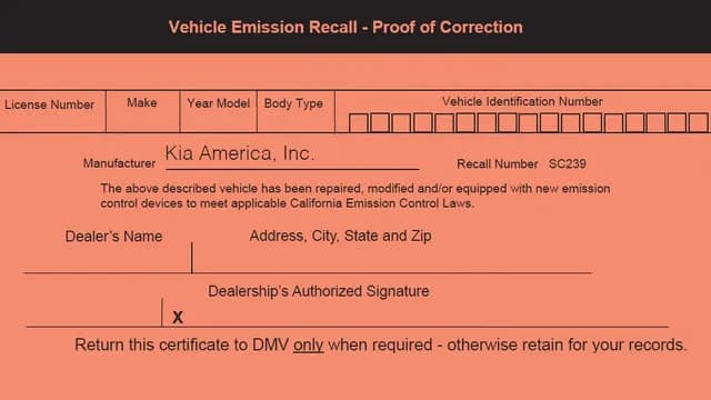 2023 Kia Sportage — manufacturer_communication document image 1