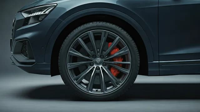 2021 Audi Q8 — Audi Q8 ABS ESC intervention