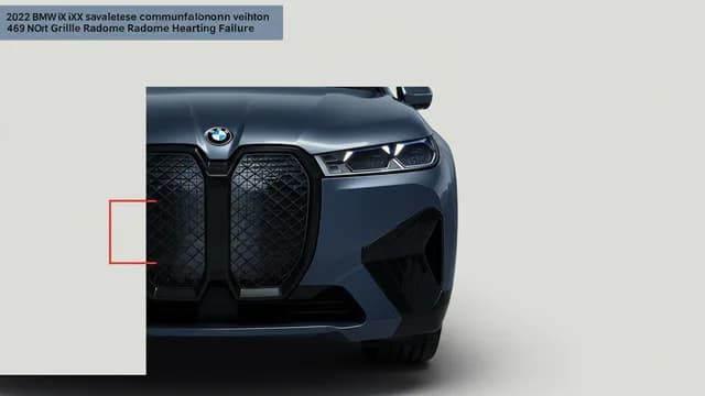 2022 BMW iX — 2022 BMW iX manufacturer_communication