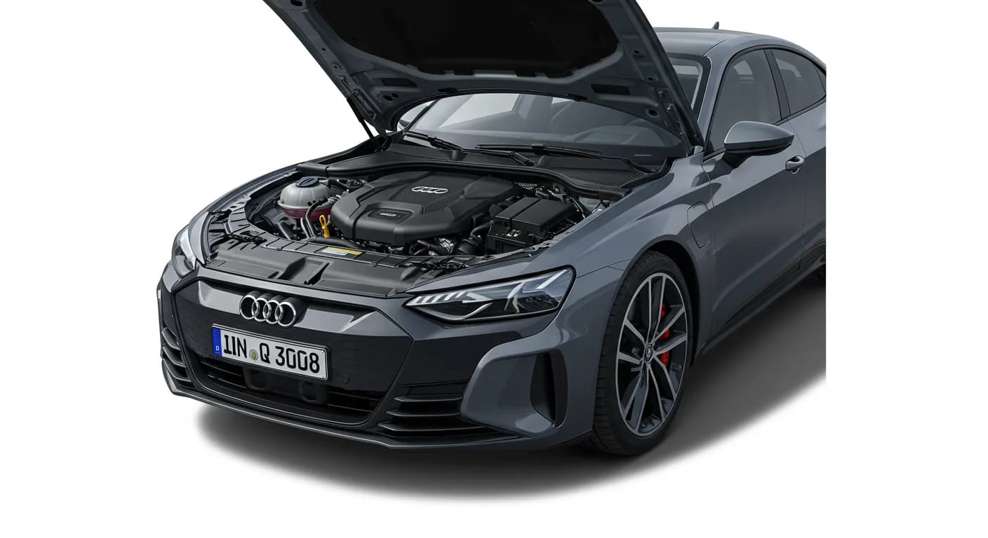 2022 Audi RS e-tron GT — Audi e-tron GT transmission park