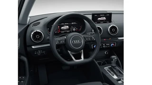 2023 Audi A3 — Audi A3 instrument cluster phone tab