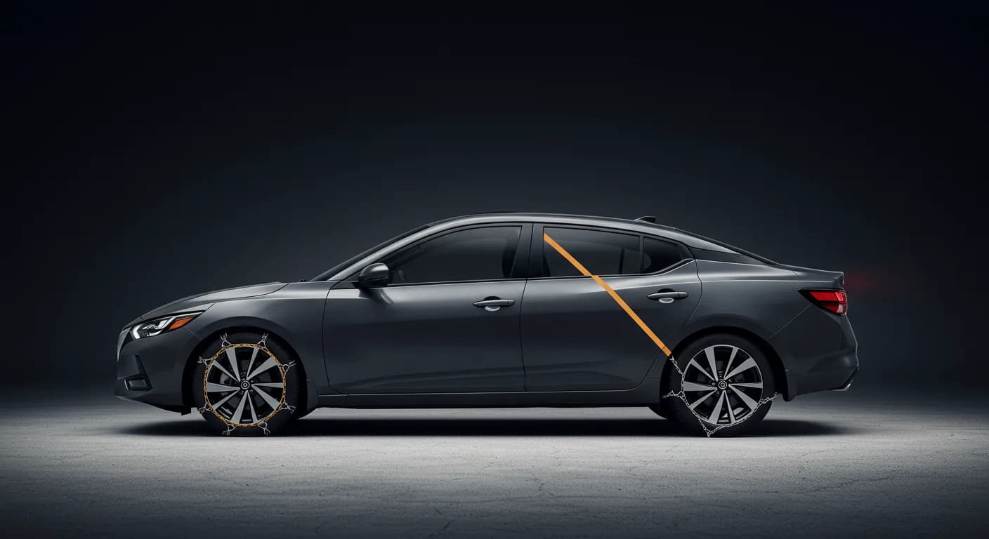 2022 NISSAN Sentra — Nissan Sentra tire chain warning