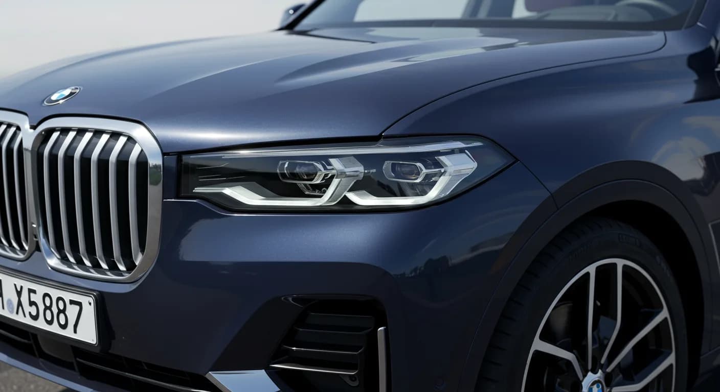2023 BMW X7 — 2023 BMW X7 headlight faulty