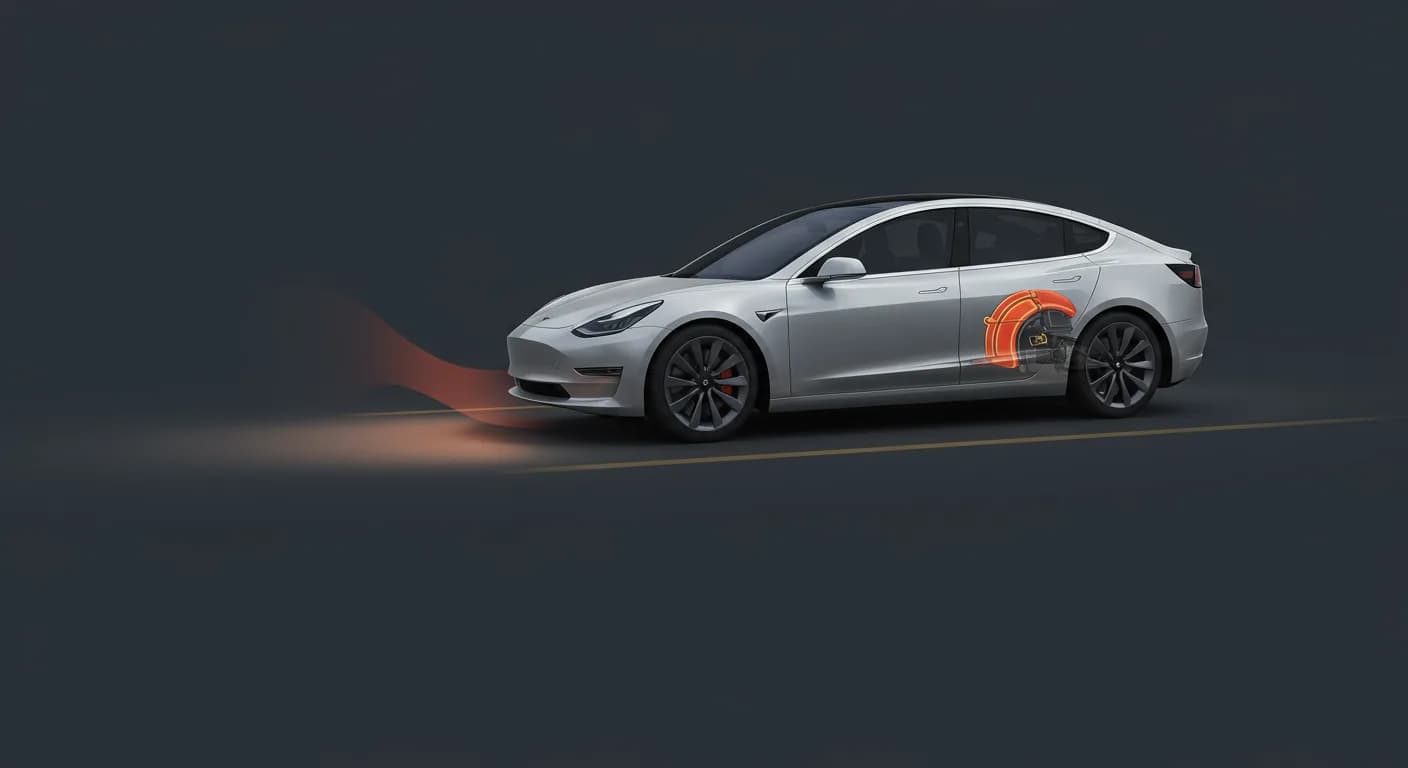 2021 TESLA Model 3 — Tesla Model 3 braking alerts