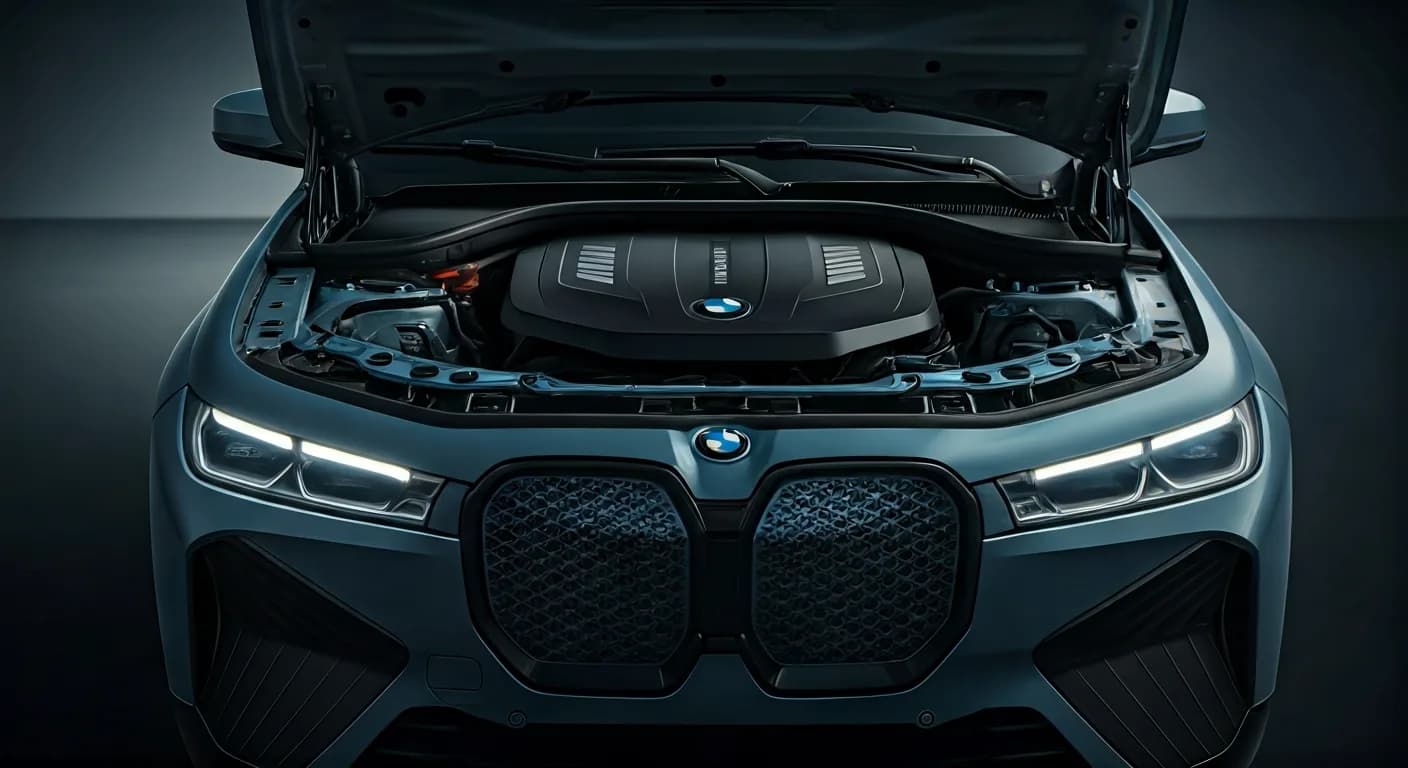 2023 BMW iX — 2023 BMW iX front electric drive unit
