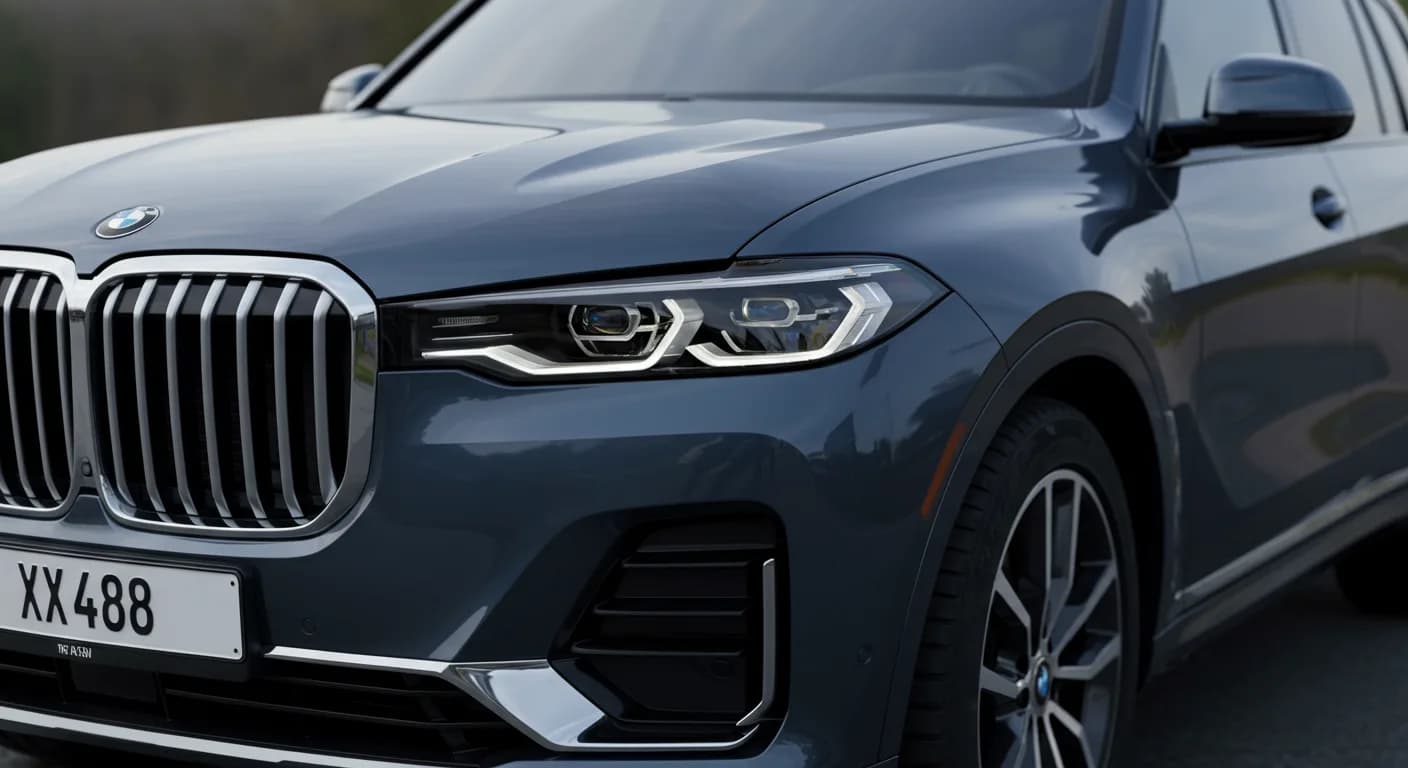 2023 BMW X7 — BMW X7 headlight fault