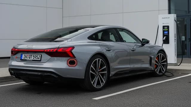 2023 Audi e-tron GT — Audi e-tron GT high-voltage connector