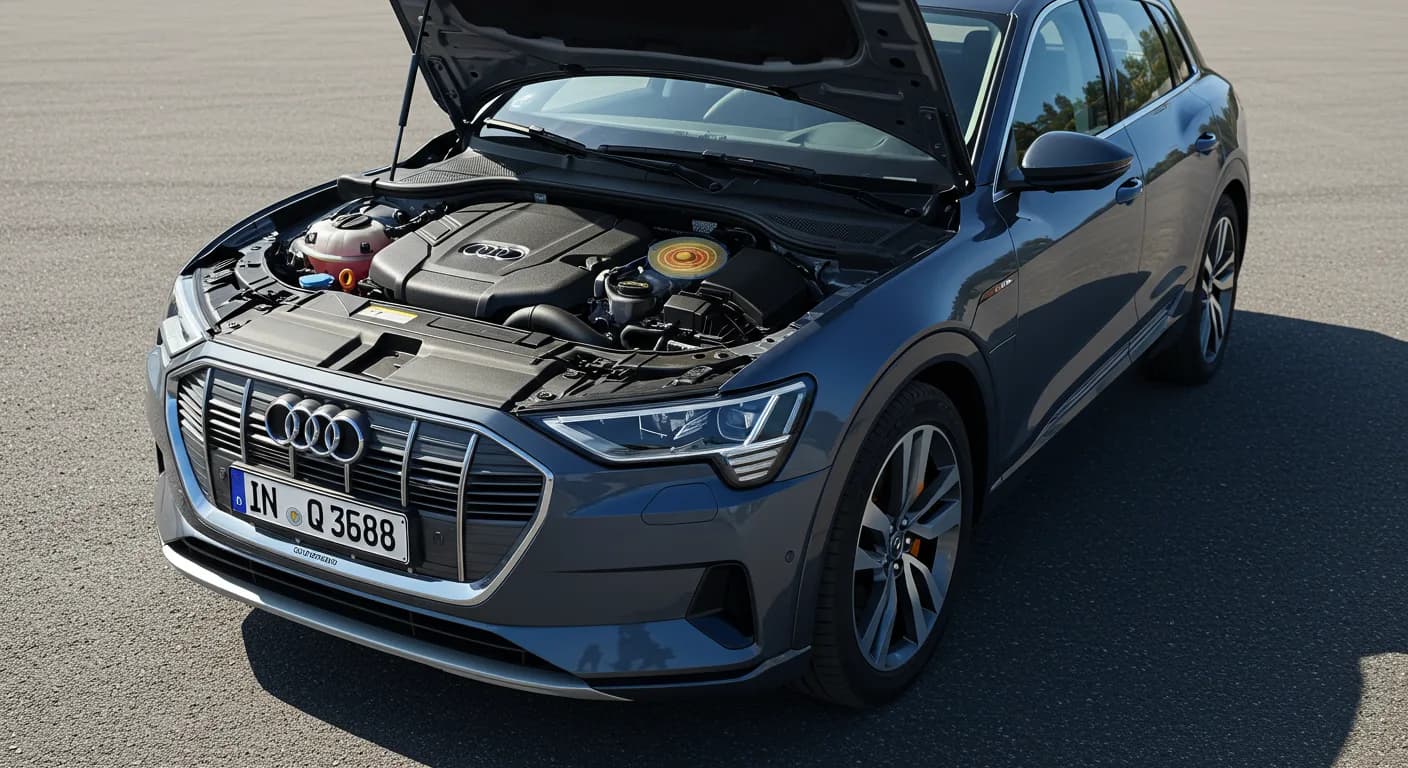 2022 Audi e-tron — Audi e-tron speaker rattles