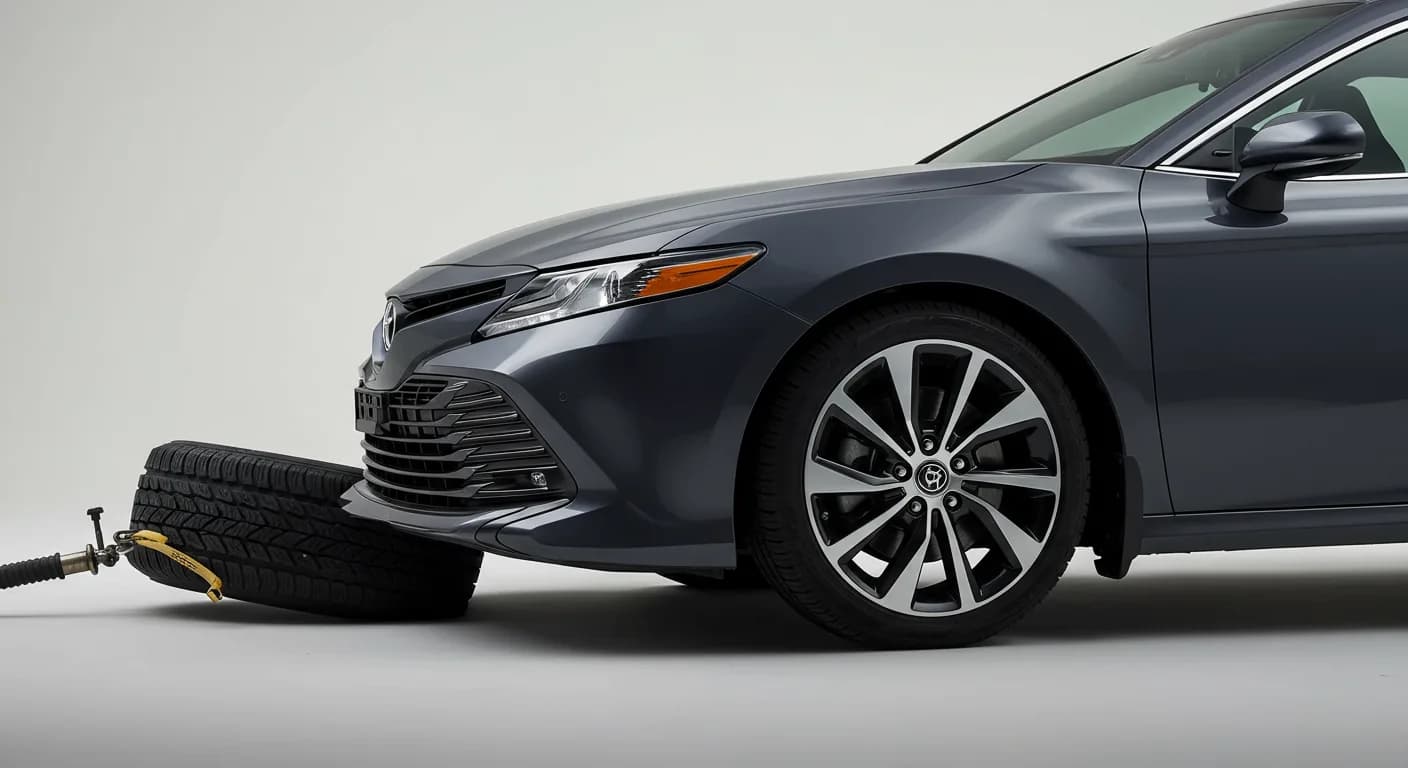 2024 TOYOTA Camry — Toyota Camry tire pulling
