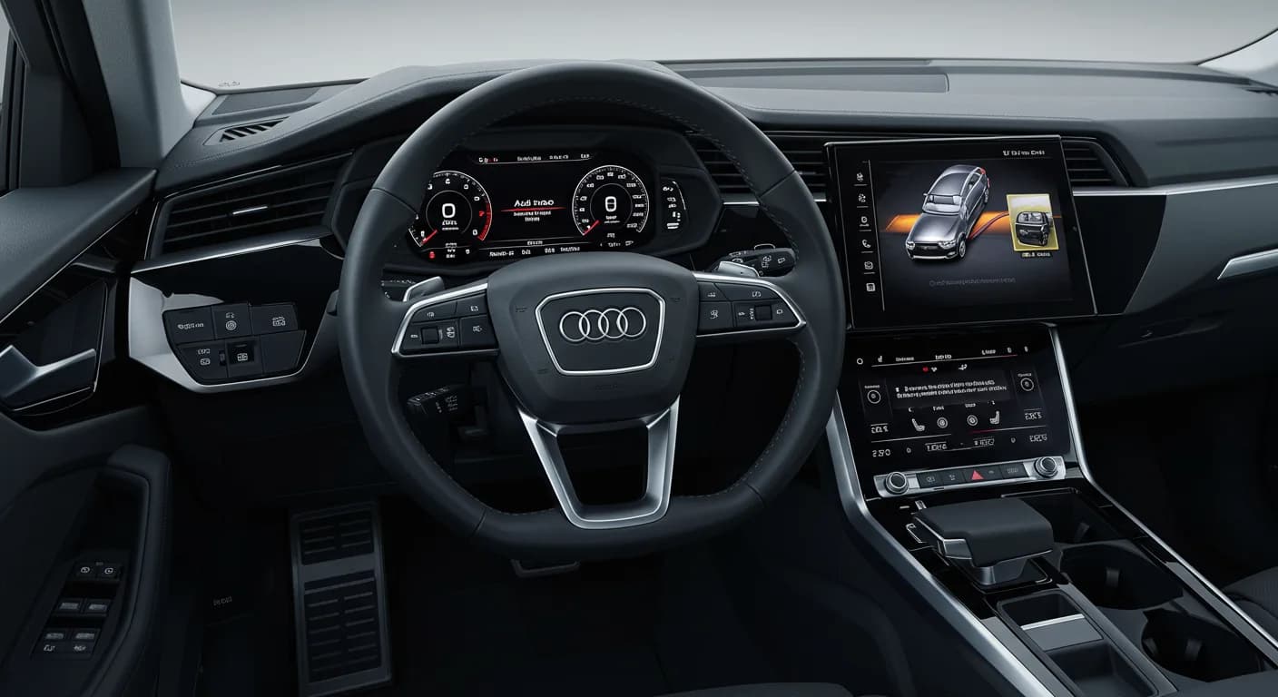 2021 Audi e-tron — Audi e-tron USB trim detached