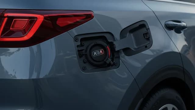 2023 Kia Sportage — Kia Sportage fuel filler neck