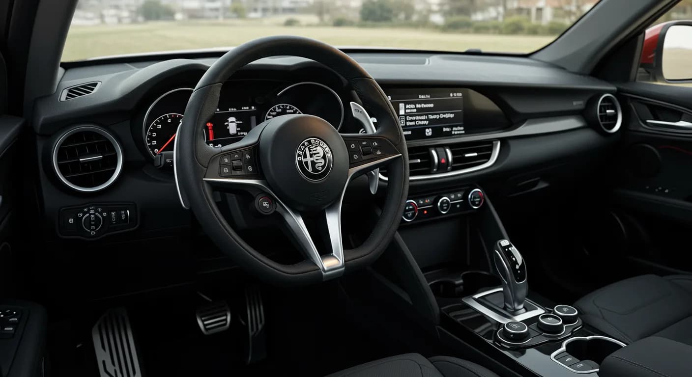 2023 Alfa Romeo Stelvio — Alfa Romeo Stelvio drivetrain temp display