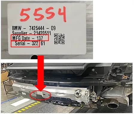 2024 BMW X5 — manufacturer_communication document image 1