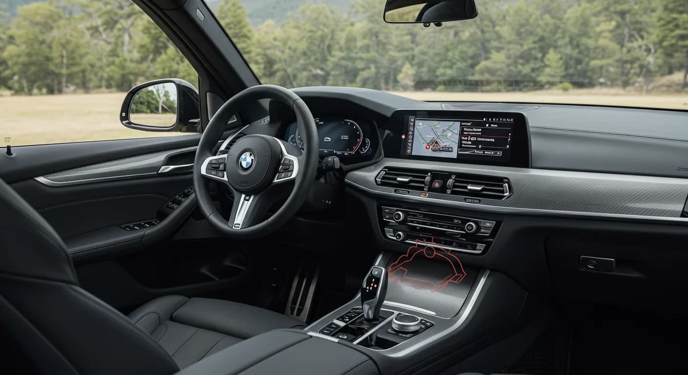 2021 BMW X5 — 2021 BMW X5 cupholder SRS warning