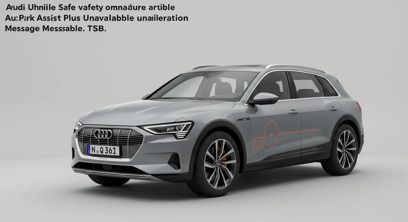 2023 Audi e-tron — Audi Park assist plus unavailable