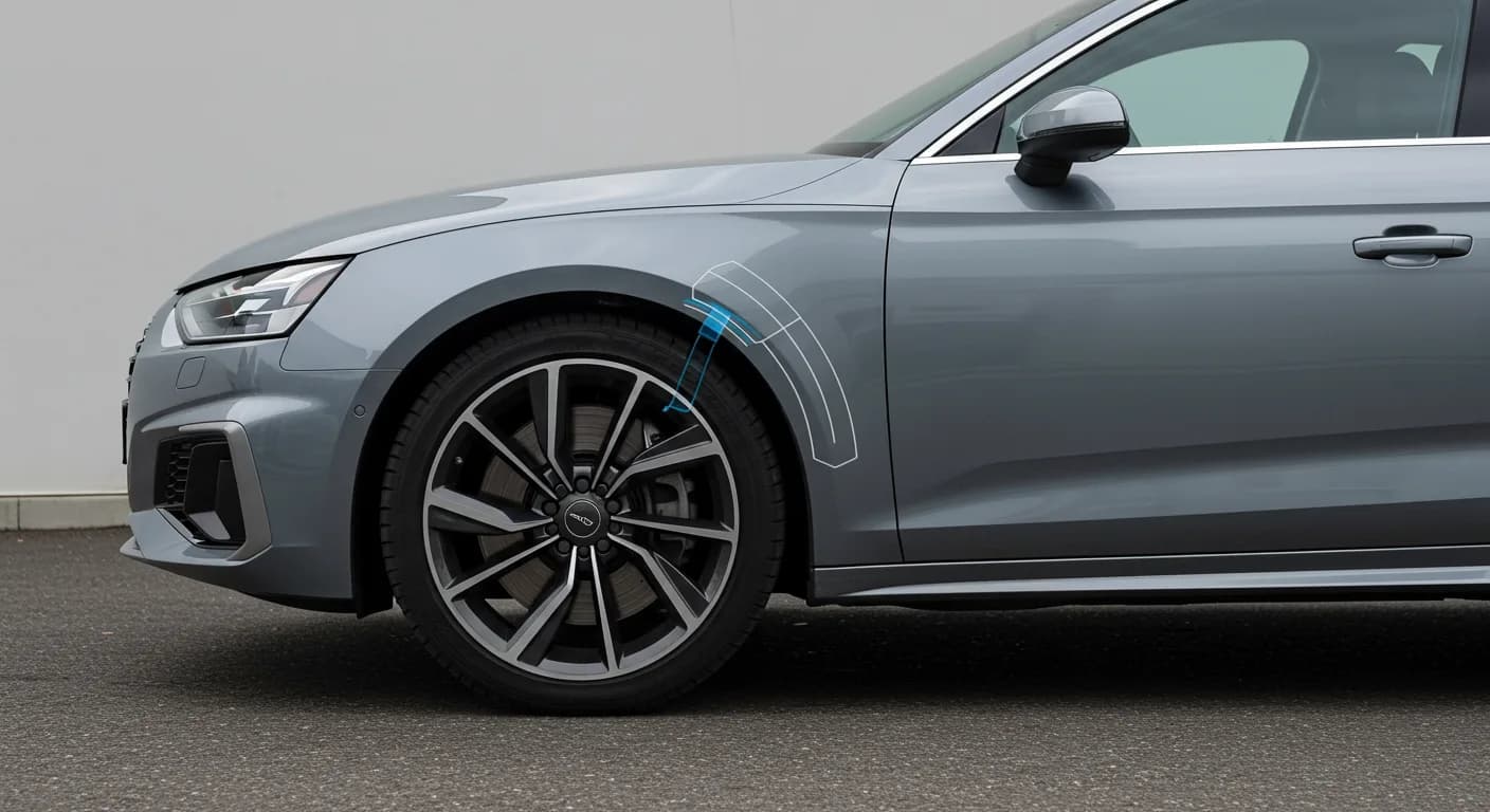 2023 Audi A5 — Audi A5 active lane assist malfunction