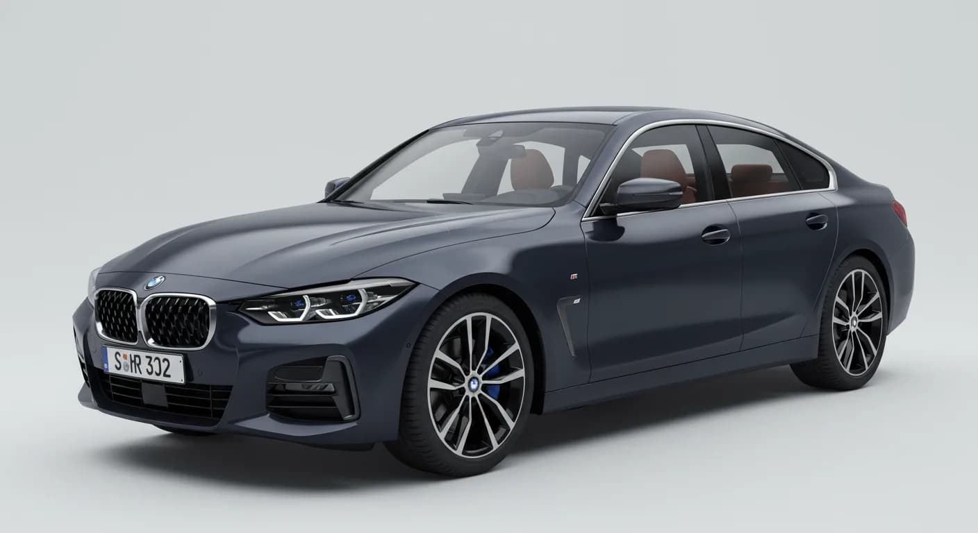2024 BMW 430i — BMW B-pillar paint scratched