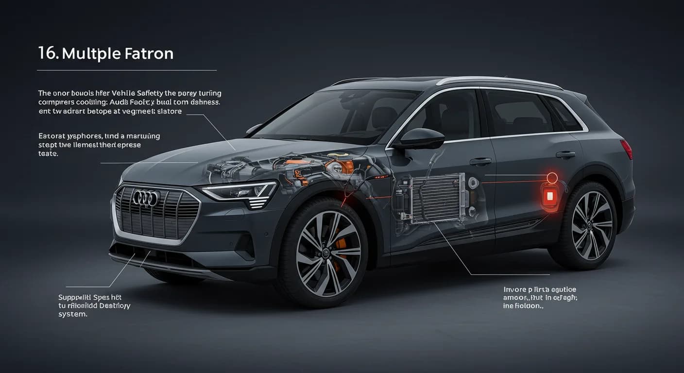 2023 Audi e-tron — Audi e-tron multiple faults