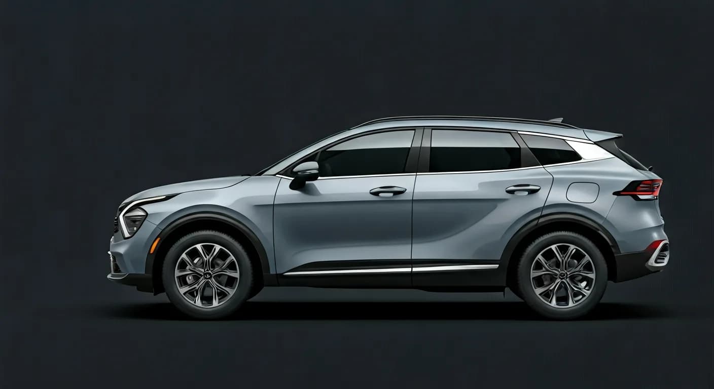 2023 Kia Sportage — Kia Sportage VECI label