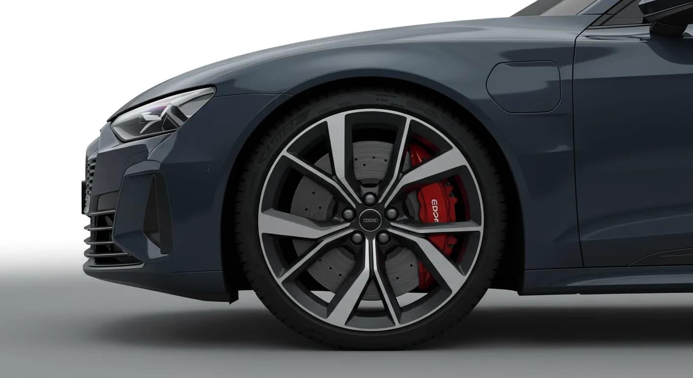 2023 Audi RS e-tron GT — Audi e-tron GT air spring strut warning