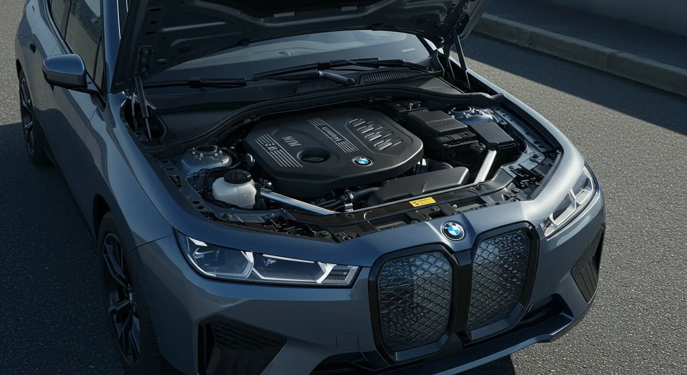 2023 BMW iX — 2023 BMW iX coolant leak