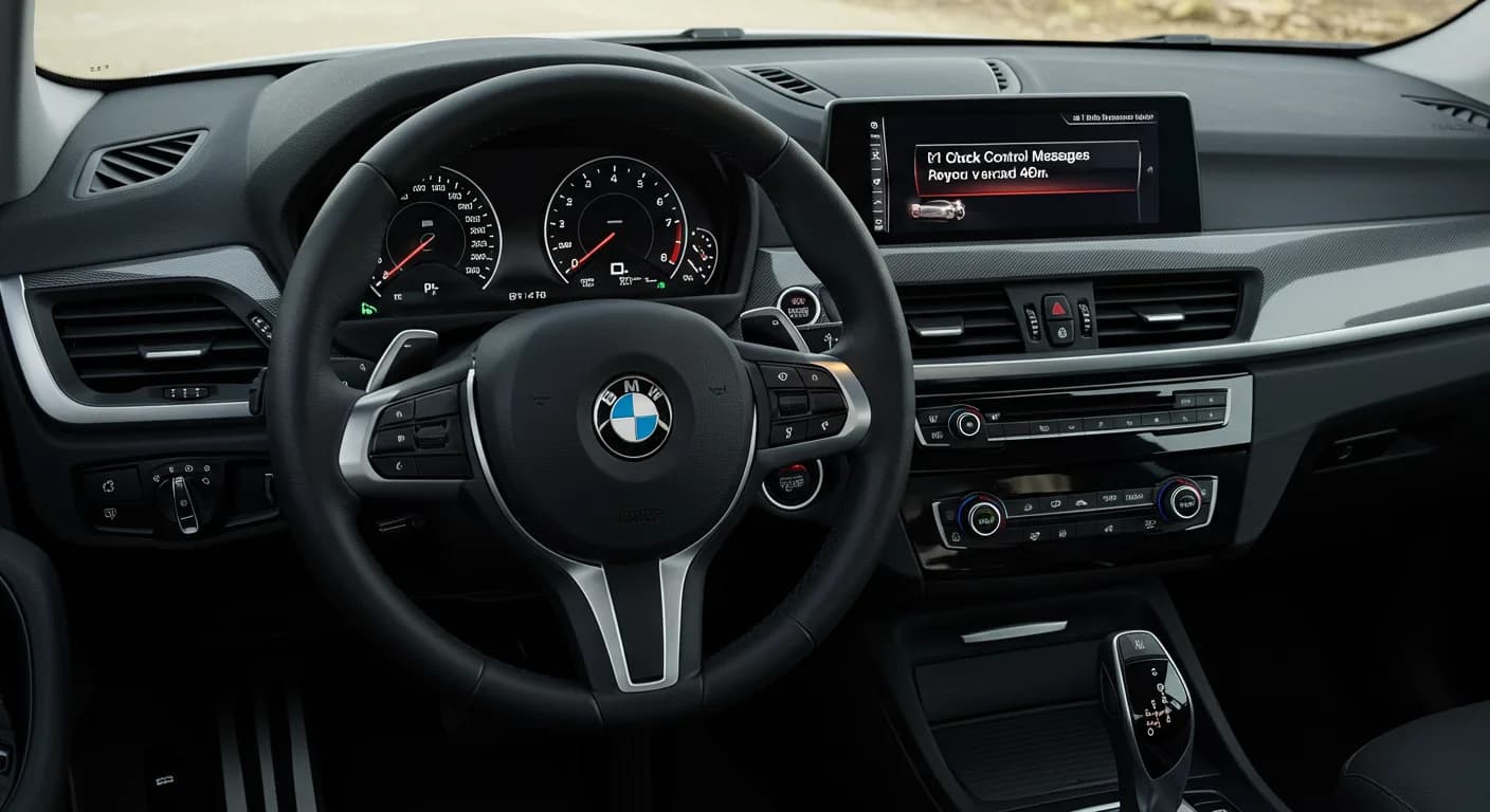 2023 BMW X1 — BMW X1 check control messages