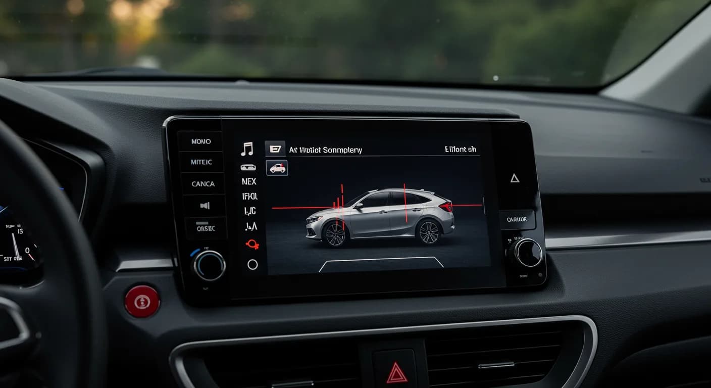 2021 Honda Civic — Honda Civic CR-V display flickering