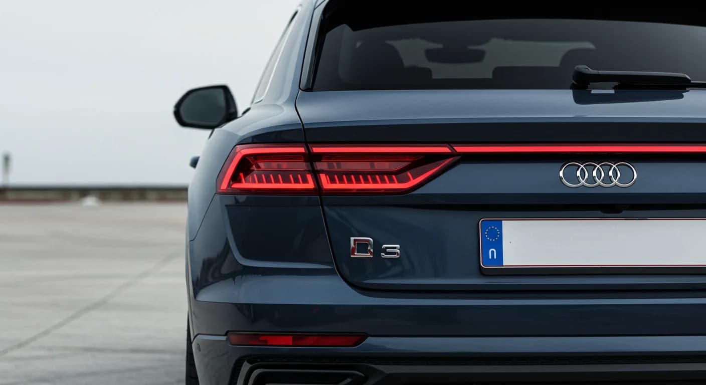 2022 Audi Q8 — Audi Q8 rear lid opens automatically