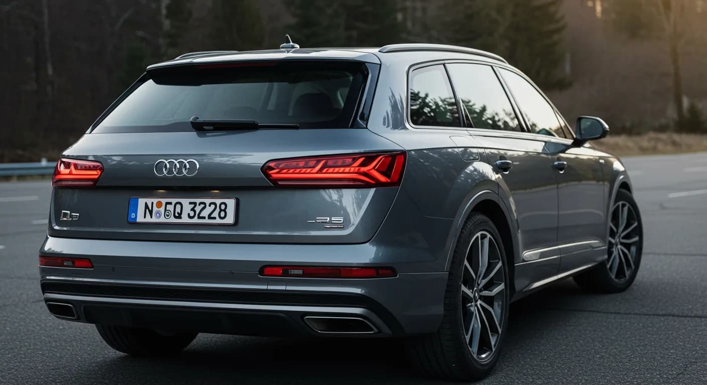 2021 Audi Q7 — Audi power rear lid malfunction