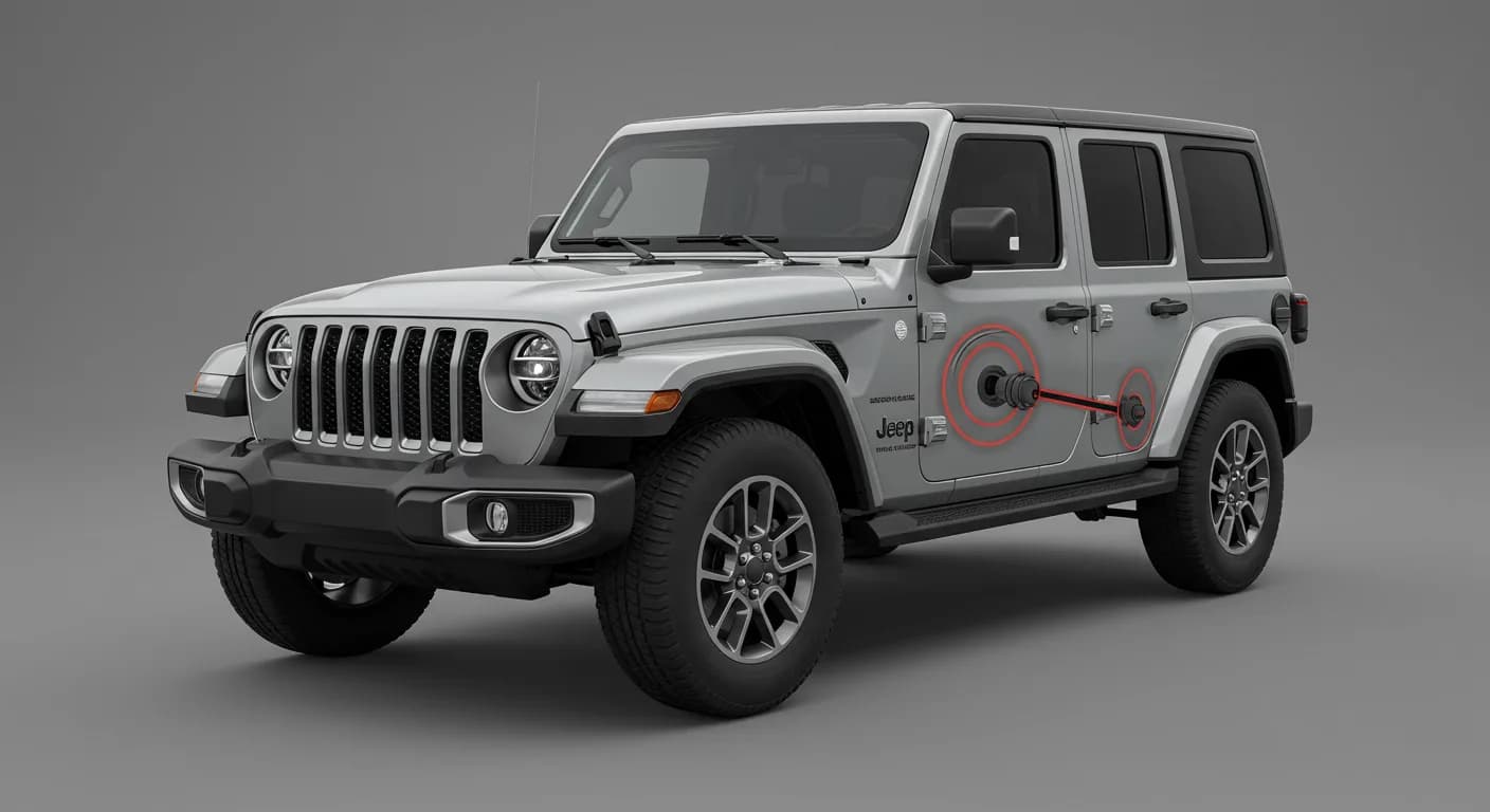 2021 Jeep Wrangler — Jeep Wrangler Service Axle Locker