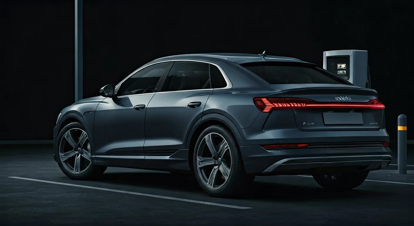 2025 Audi Q8 — Audi Q8 charging flap light