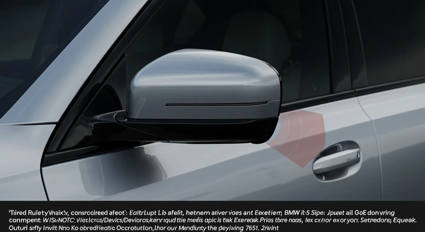 2024 BMW i5 — BMW i5 exterior mirror squeak