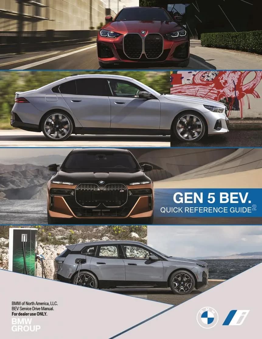 2024 BMW i5 — manufacturer_communication document image 1