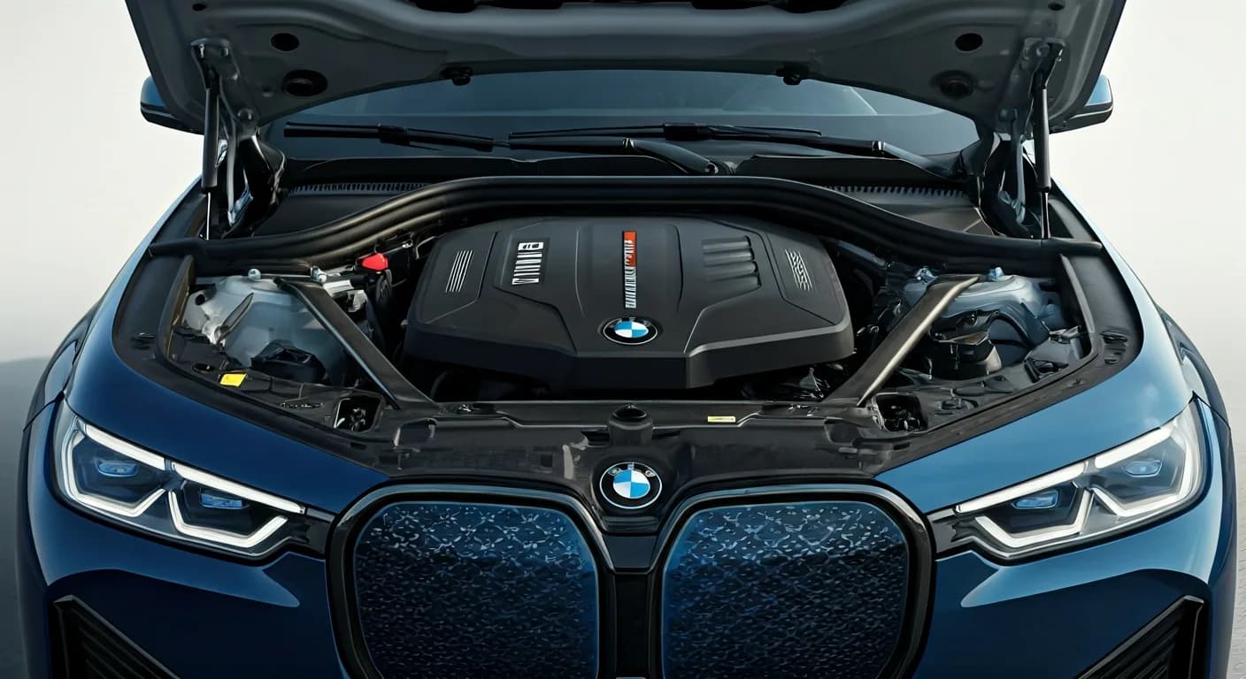 2024 BMW iX — BMW iX coolant changeover valve