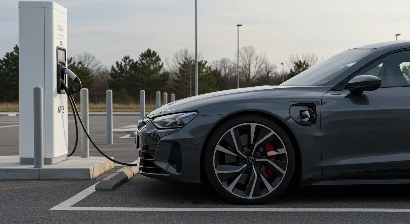 2024 Audi RS e-tron GT — Audi e-tron GT charging flap difficult