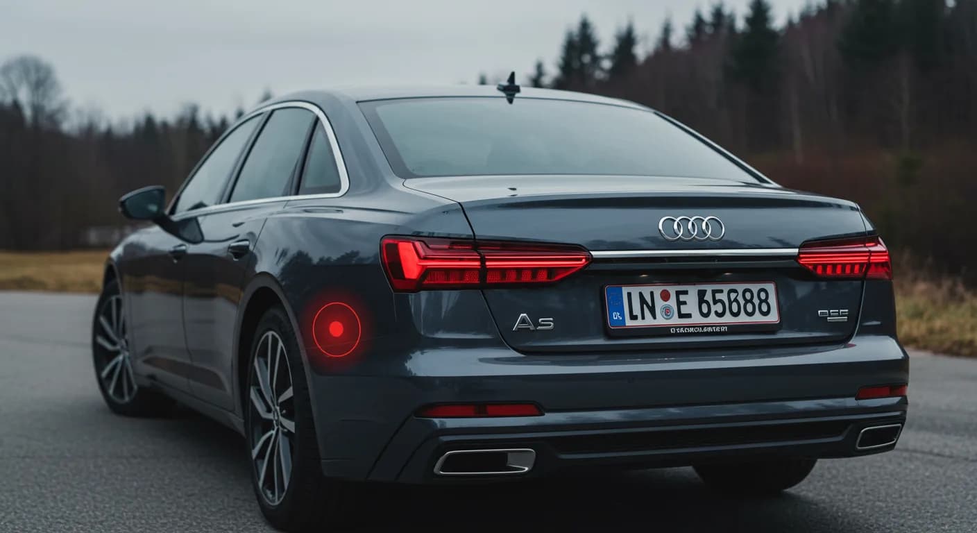 2021 Audi A6 — Audi rear wheel steering malfunction
