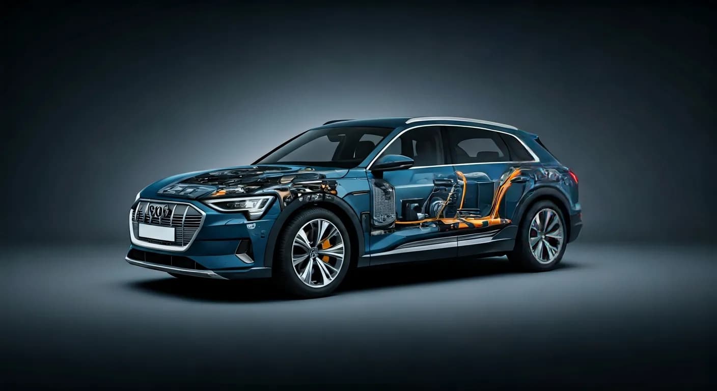 2022 Audi e-tron — Audi eCall fault B200000