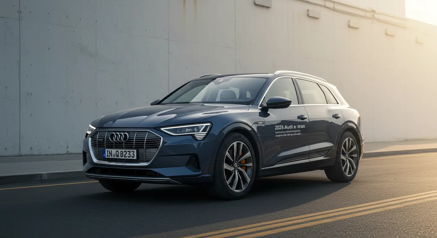 2023 Audi e-tron — 2023 Audi e-tron manufacturer_communication