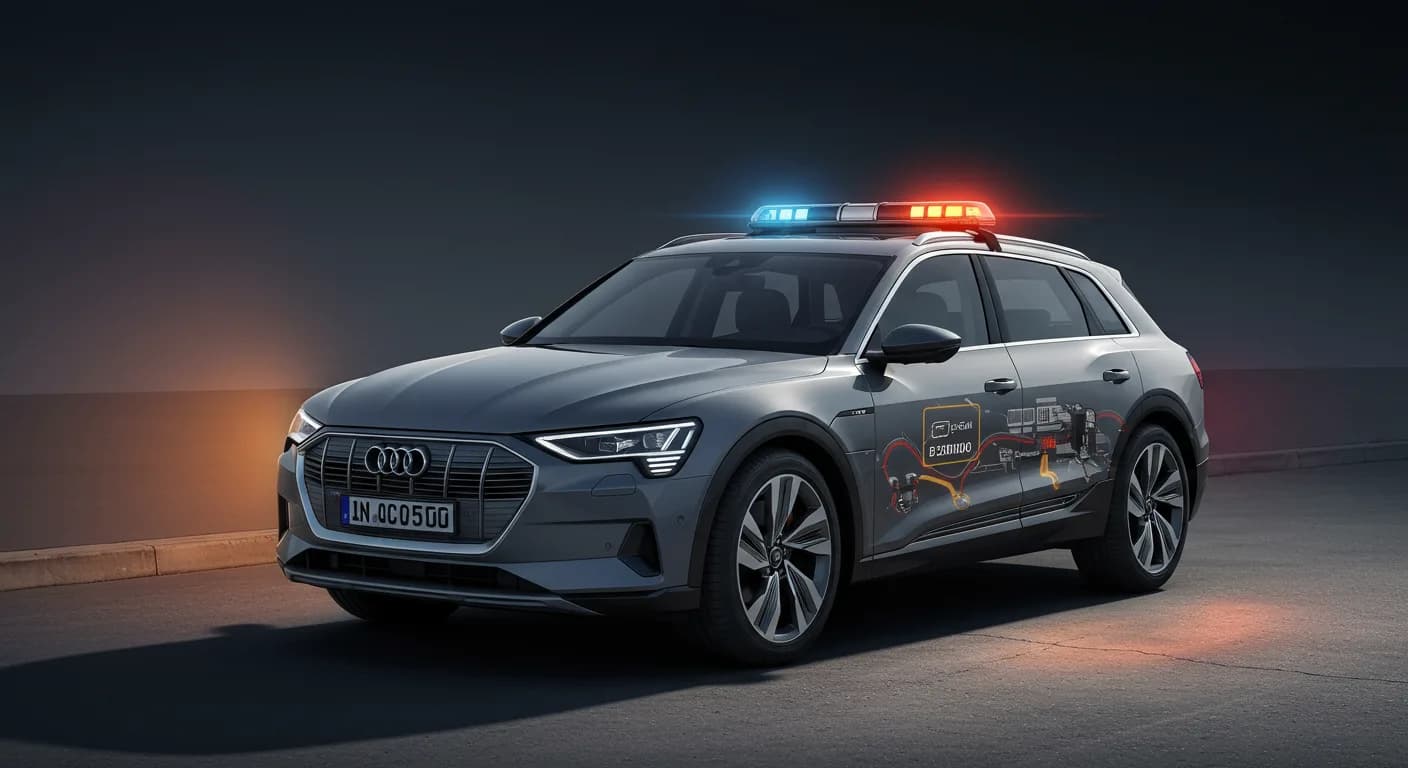 2022 Audi e-tron — Audi eCall fault B200000