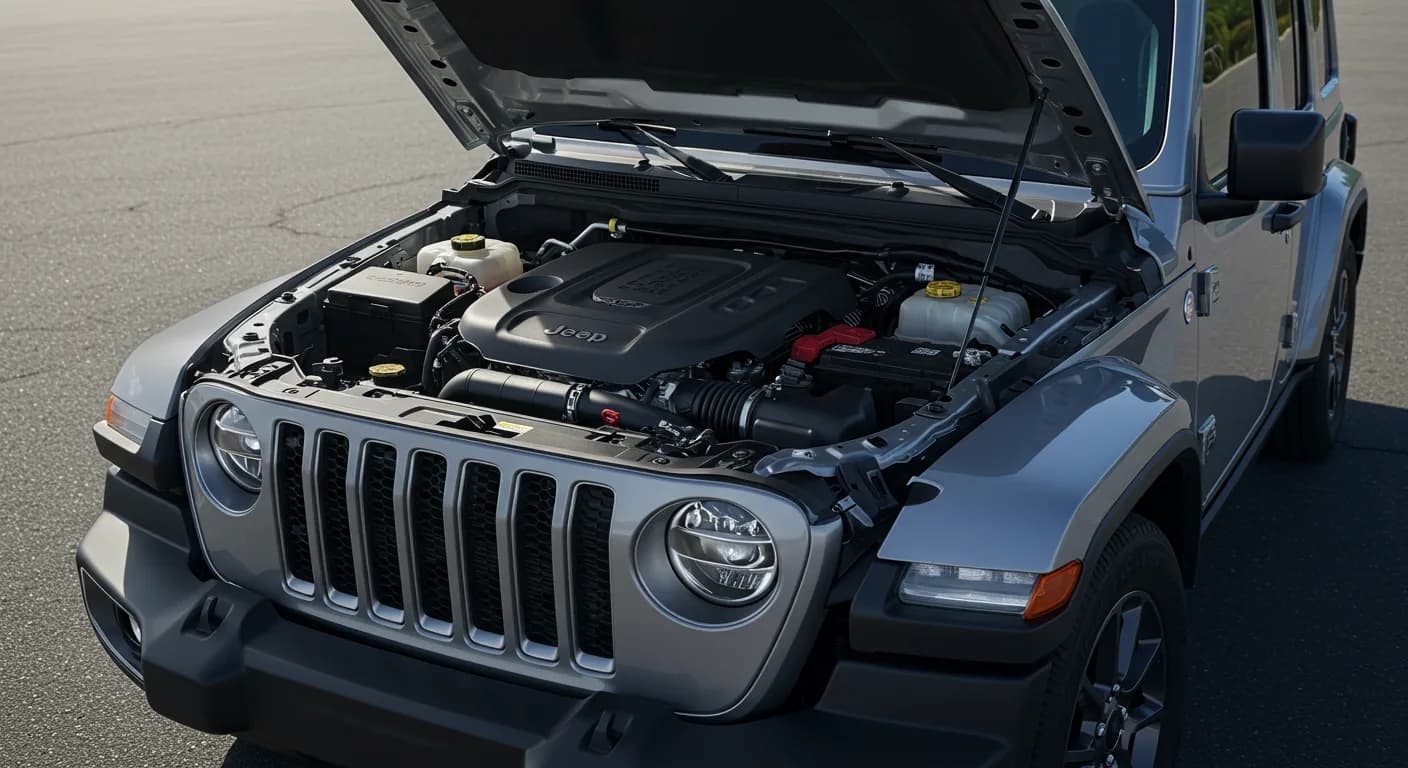 2025 Jeep Wrangler — Jeep Turbocharger Kit Servicing