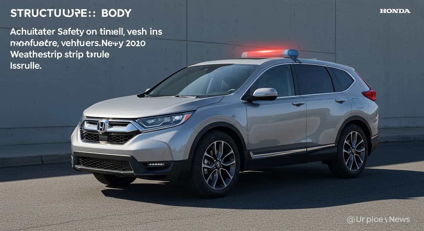 2024 Honda CR-V — Honda CR-V weatherstrip issue