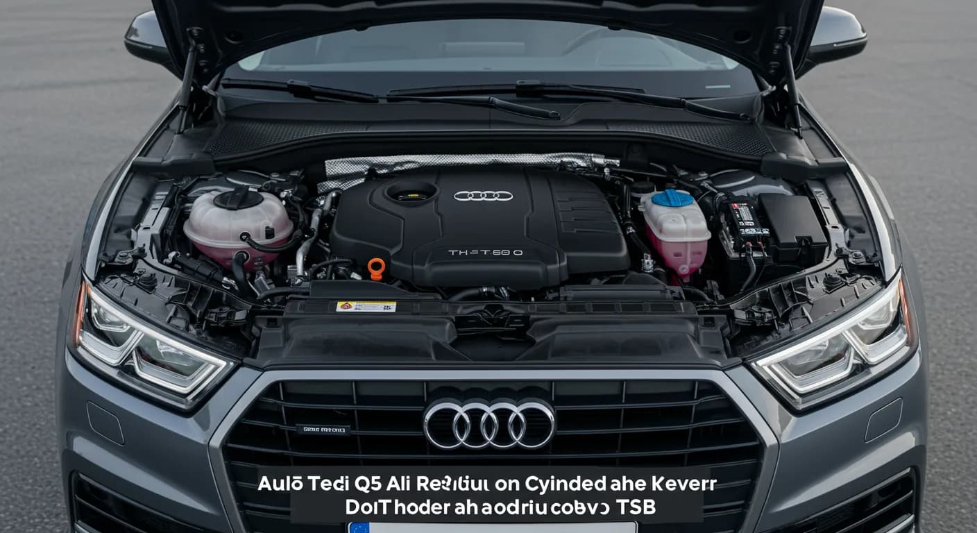 2022 Audi Q5 — Audi Q5 oil residue