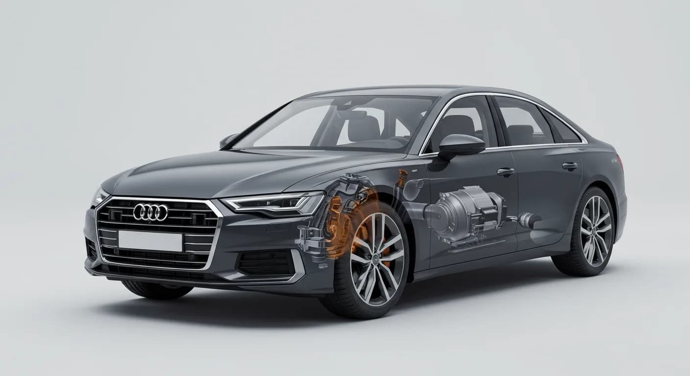 2025 Audi A6 — Audi quattro Ultra vibrations
