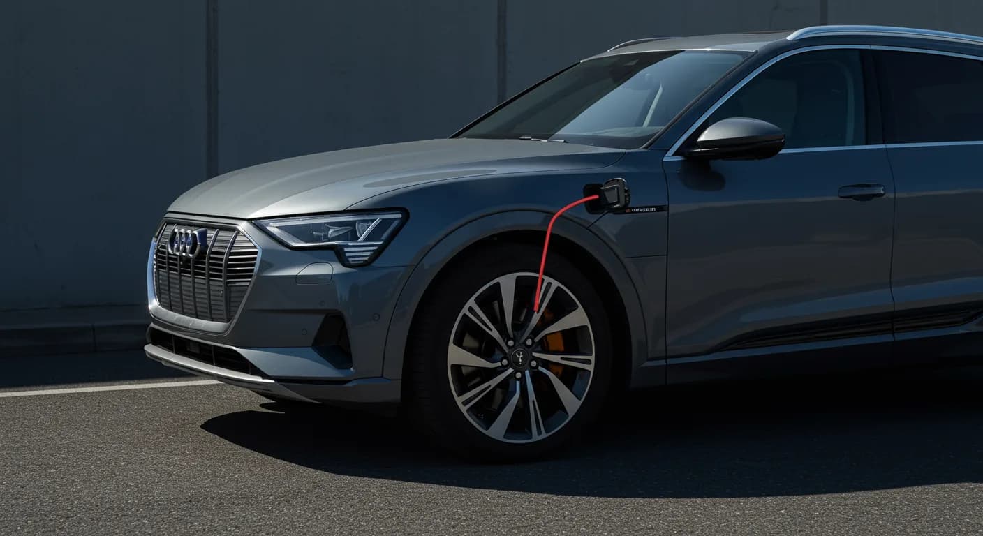 2022 Audi e-tron — Audi e-tron tank not filling