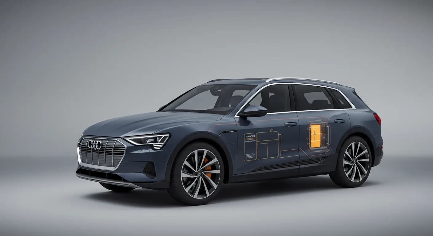 2022 Audi e-tron — Audi battery energy content