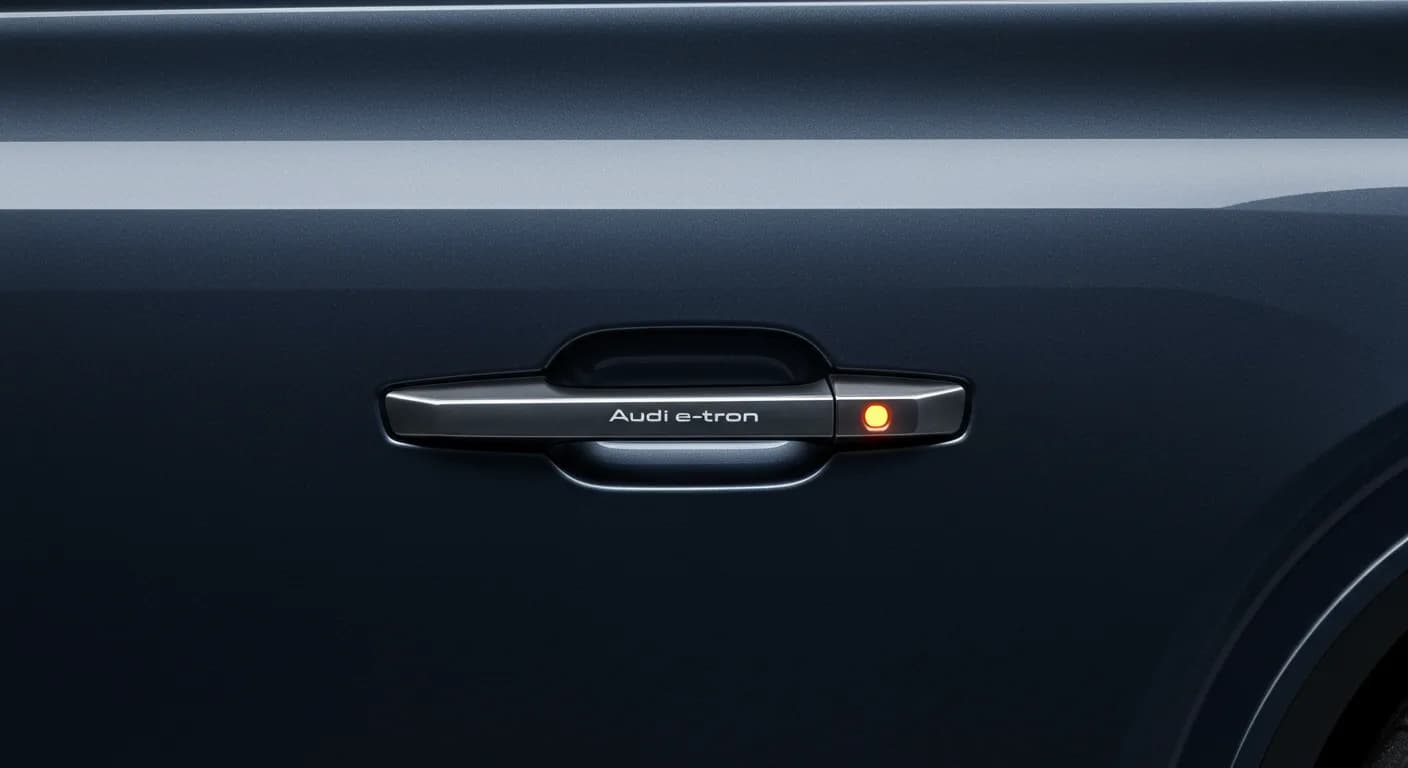 2023 Audi e-tron — Audi e-tron door lock