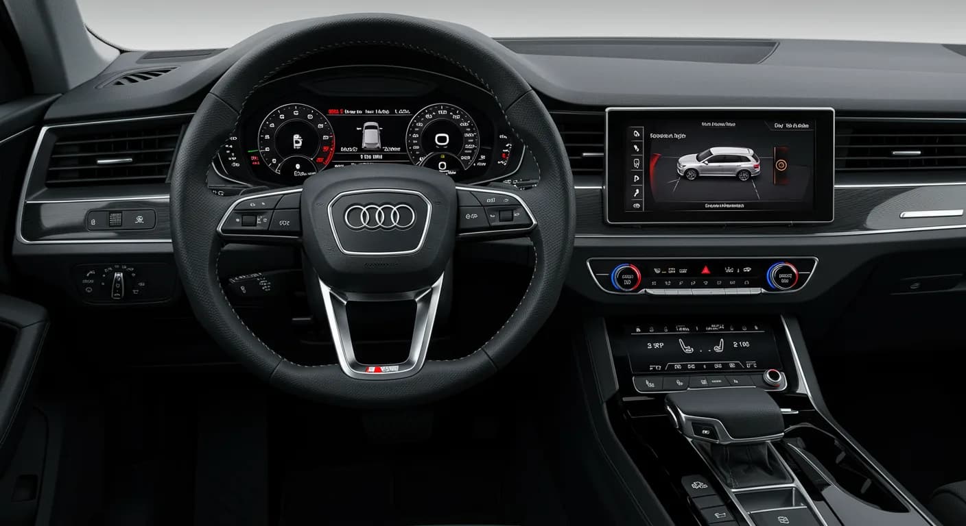 2025 Audi Q8 — 2024 Audi virtual cockpit pixel error