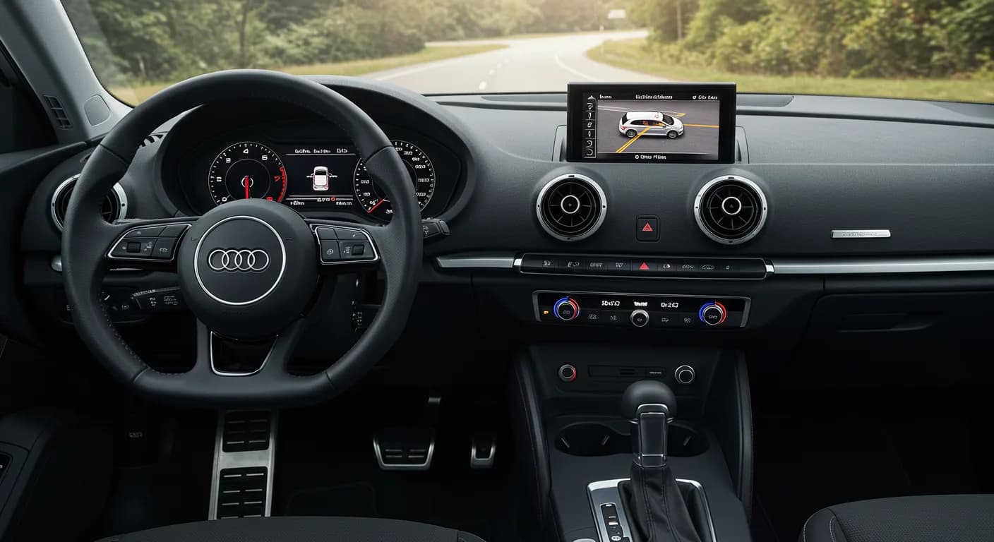 2024 Audi A3 — Audi A3 radiator blind fault